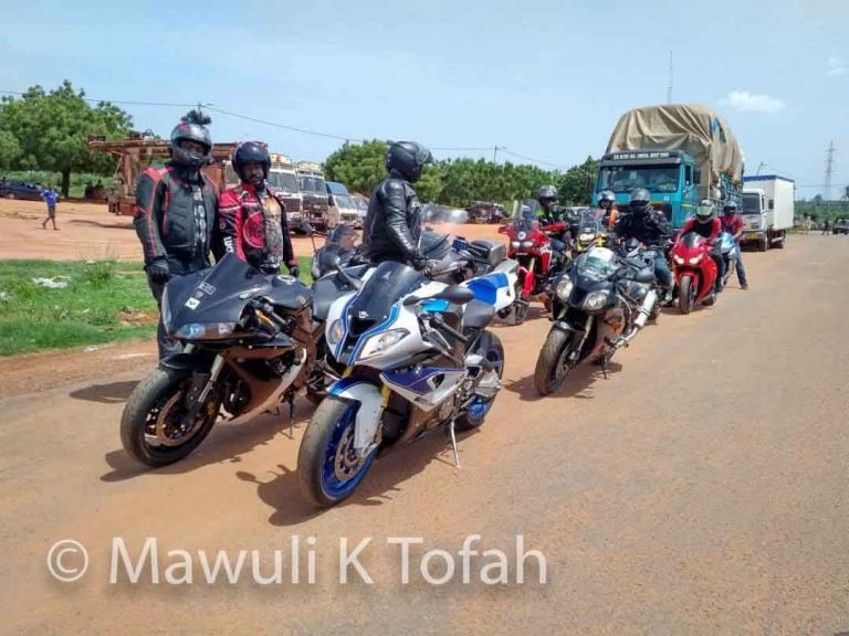 West African Bikers Converge In Lome – Togo