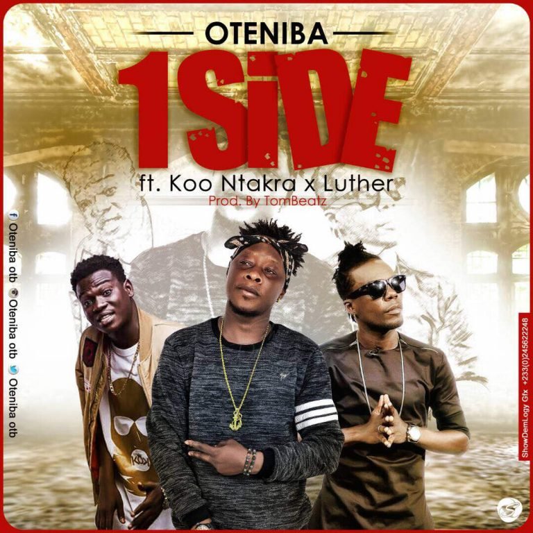 Oteniba claims a spot in music by Featuring Koo Ntakra & Luther on 1Side.