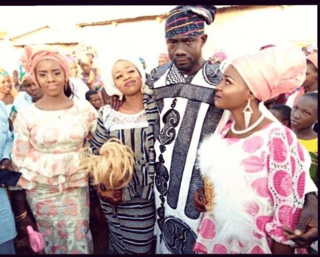 Historic wedding: 3 women marry one man same day