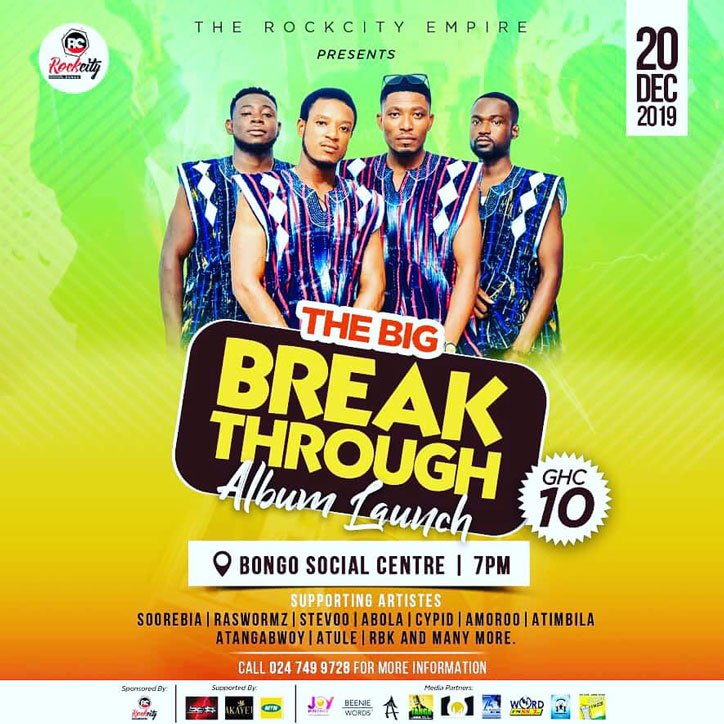 Bongo fresh boys Rockcity set Album Launch Date…