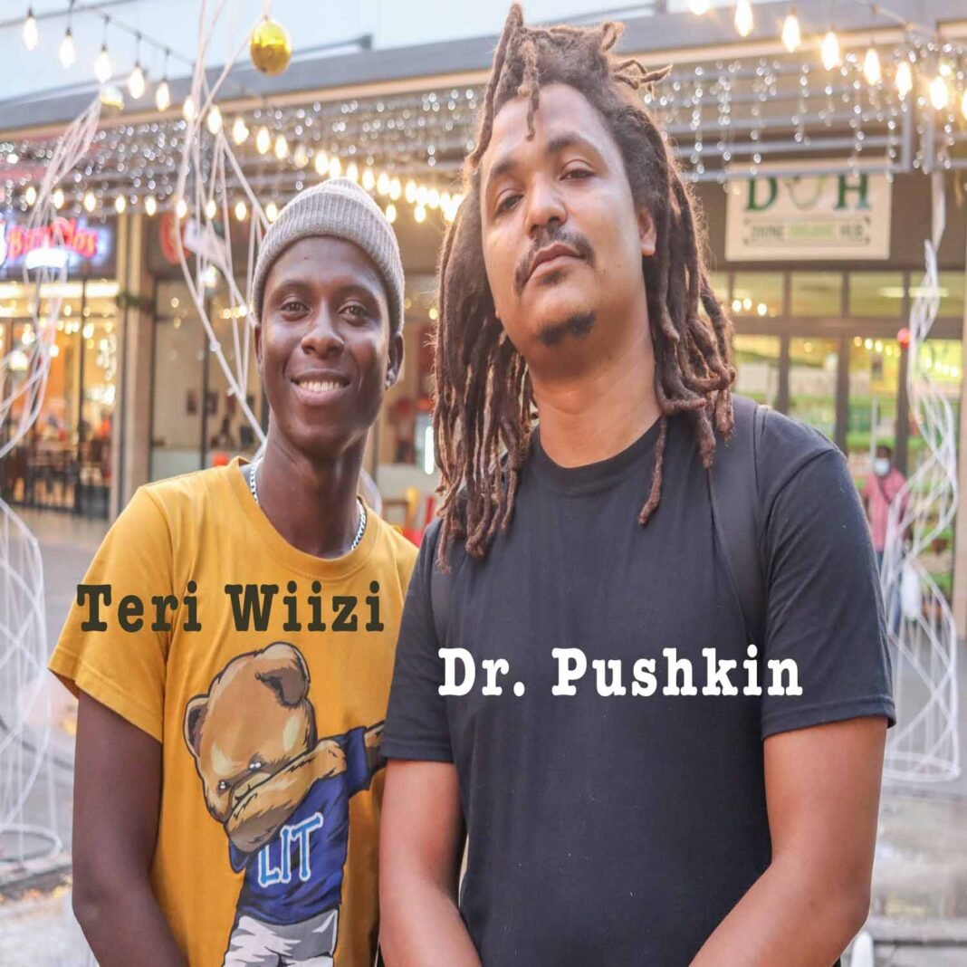 Teri Wiizi & Dr. Pushkin in a Pose