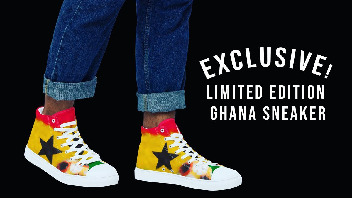 Limited Edition Ghana Sneaker is Here - Atigsi Insurance