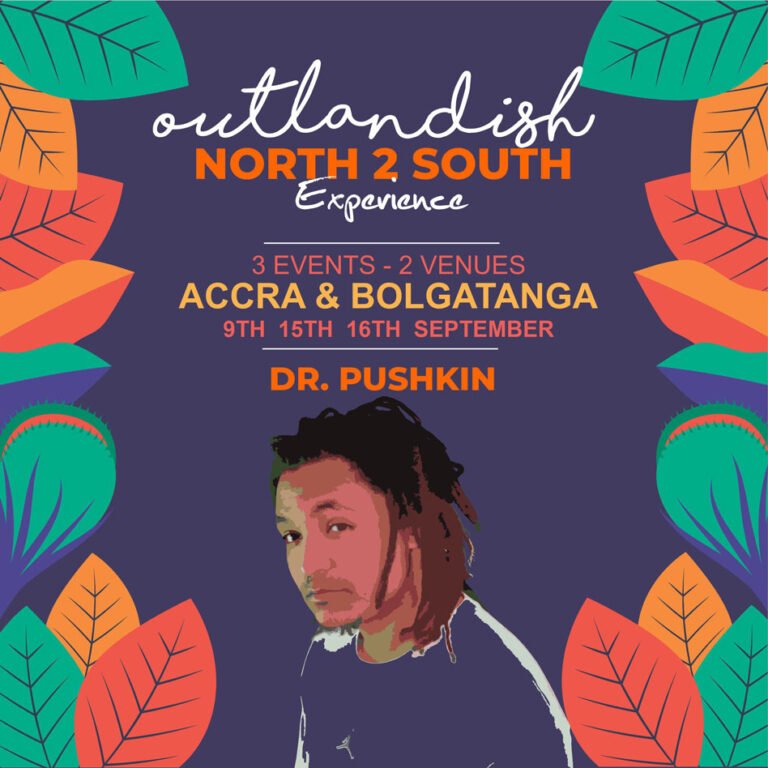 Who to expect on Dr Pushkin’s Outlandish – North2South Experience