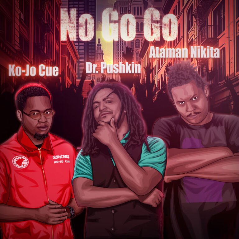 Kologo Fusion Genre Outdoored By Dr Pushkin, Ko-Jo Cue and Ataman Nikita  with “No Go Go”