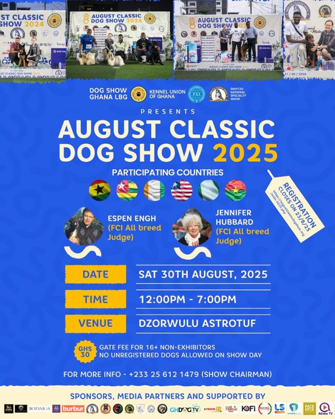August Classic Dog Show 2025