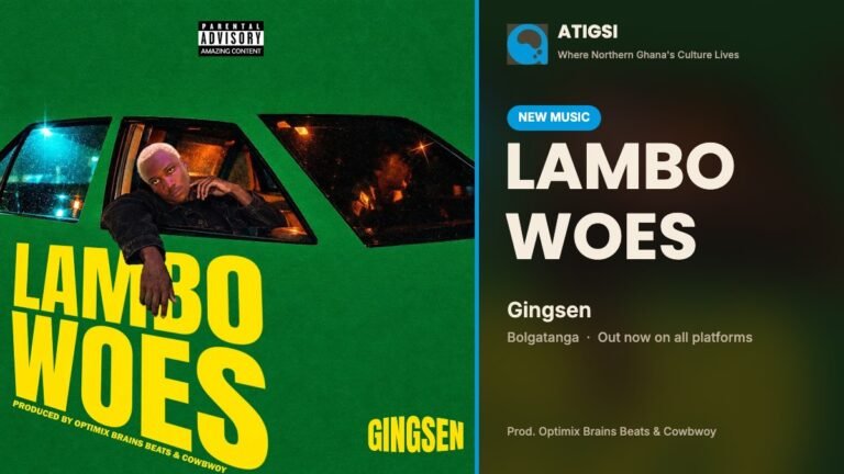 Bolgatanga’s Gingsen Returns With New Single “Lambo Woes”