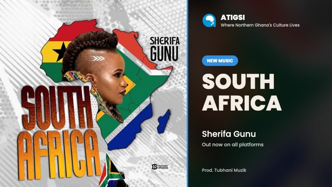 Sherifa Gunu – South Africa South Africa cover art beside the title and the name Sherifa Gunu
