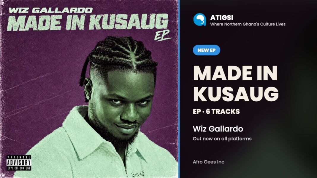 Atigsi New Music card for the Made in Kusaug EP by Wiz Gallardo